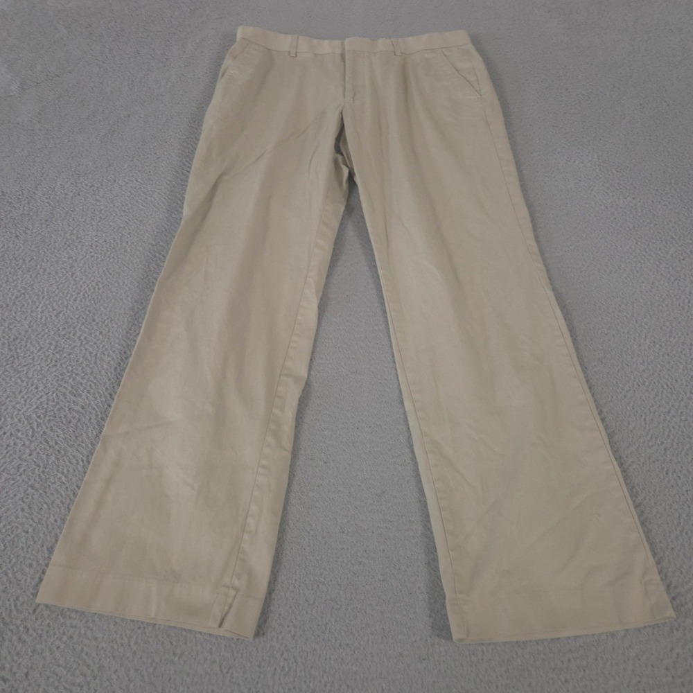 Express Pants Mens 36x34 Khaki Producer Straight Leg Cotton Stretch Chinos Tan